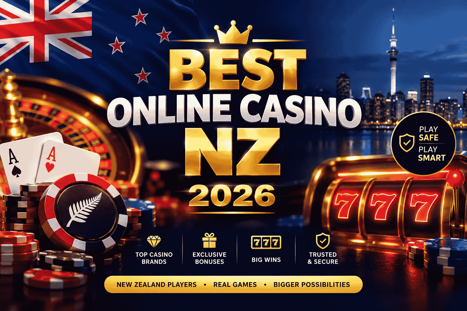 Overview of trusted online casinos available to New Zealand players
